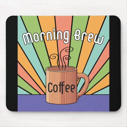 Morning Brew Coffee Muismat (Voorkant)