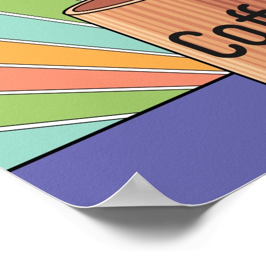 Morning Brew Coffee Poster (Hoek)