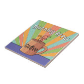 Morning Brew Coffee Tegeltje (Zijkant)