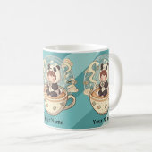 Morning Brew Kawaii Panda Mok (Voorkant rechts)