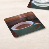 Morning Brew - Koffie of thee - Onderzetter (Schuin)