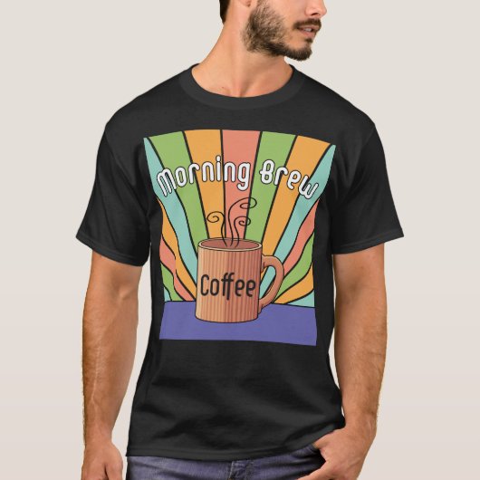 Morning Brew Koffie T-shirt (Voorkant)