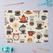 Morning Brew: Rise & Shine Koffietispapier Tissuepapier (Craft)