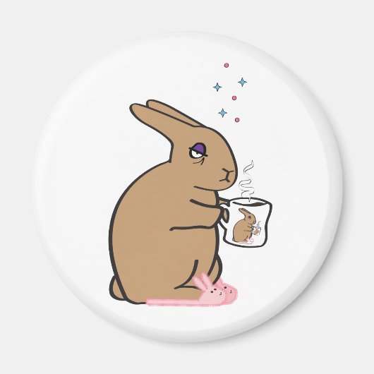 MORNING BUNNY MAGNEET (Voorkant)