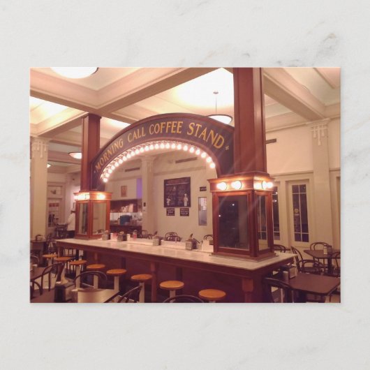 Morning Call Coffee Stand, New Orleans, LA Briefkaart (Voorkant)