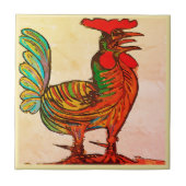 Morning Call, Rooster, Tegel Tegeltje (Voorkant)