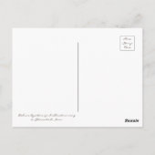 Morning Came Briefkaart (Achterkant)