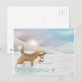 Morning Chase Briefkaart (Voorkant / Achterkant)