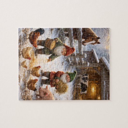 Morning Chores Legpuzzel (Horizontaal)