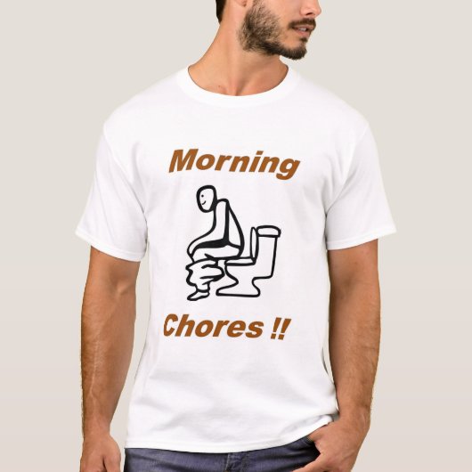 Morning Chores T-shirt (Voorkant)