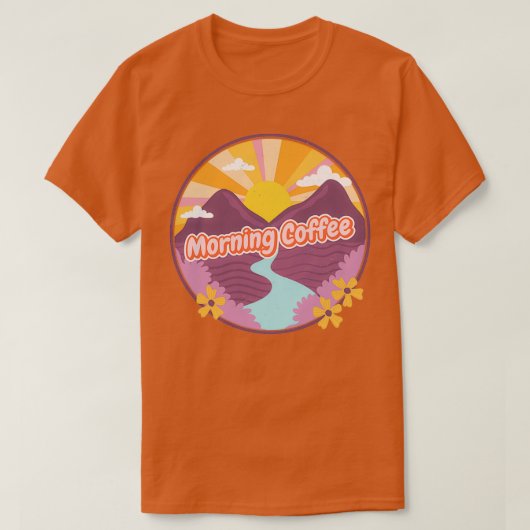Morning Coffee 6 T-shirt (Design voorkant)