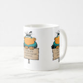 Morning Coffee Bludgerigar Koffiemok (Voorkant rechts)