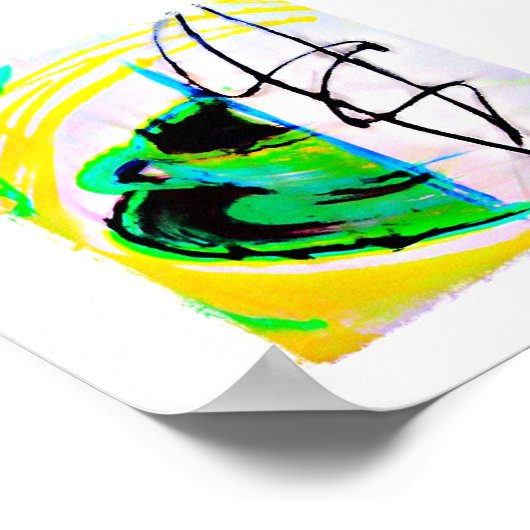 Morning Coffee Blur Poster (Hoek)