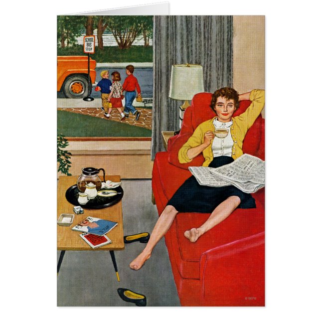 Morning Coffee Break (Voorkant)