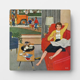 Morning Coffee Break Fotoplaat