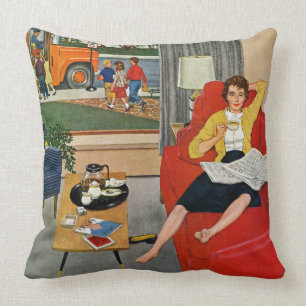 Morning Coffee Break Kussen