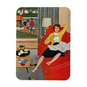 Morning Coffee Break Magneet