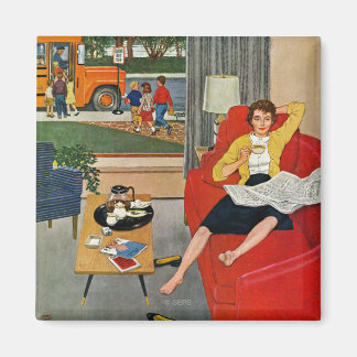 Morning Coffee Break Magneet