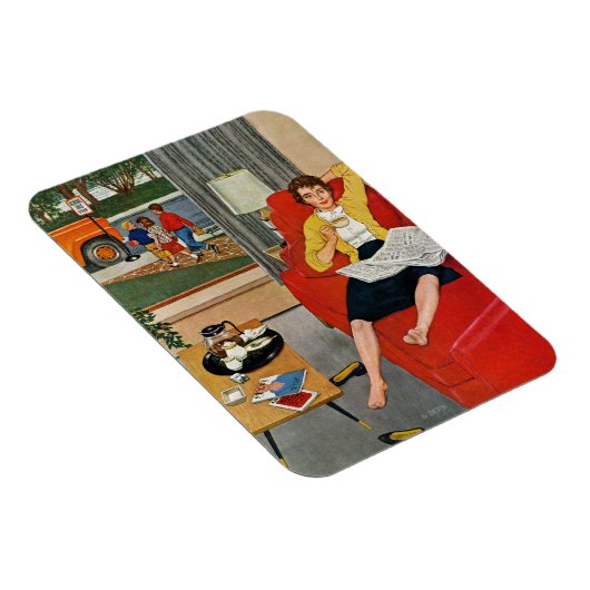 Morning Coffee Break Magneet (Rechterzijde)