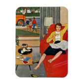 Morning Coffee Break Magneet (Verticaal)