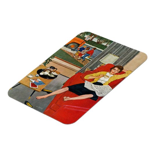 Morning Coffee Break Magneet (Linkerzijde)