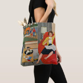 Morning Coffee Break Tote Bag (Dichtbij)
