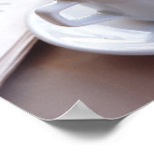 Morning Coffee en Newspapier Poster (Hoek)