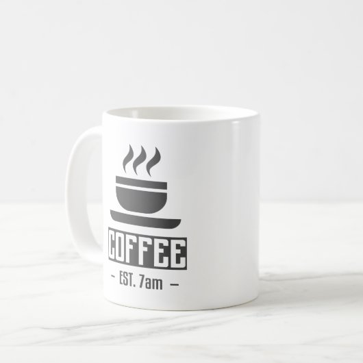 Morning Coffee Fix Koffiemok (Voorkant links)