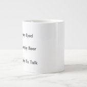 Morning Coffee Humor Niveaus Grote Koffiekop (Voorkant)