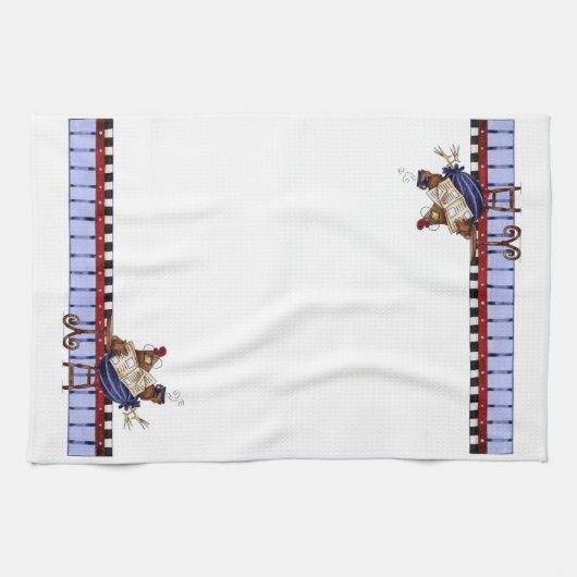 Morning Coffee - Keukenhanddoek (Horizontaal)