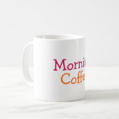 Morning Coffee-Mok Koffiemok (Voorkant links)