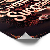Morning Coffee Motivatie citaten van succes Poster (Hoek)