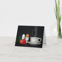 Morning Coffee Notecard Kaart