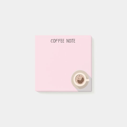 Morning Coffee Pink Note (Voorkant)