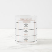 Morning Coffee Rules Matglas Koffiemok (Center)