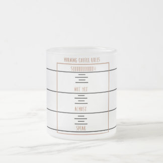 Morning Coffee Rules Matglas Koffiemok