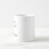 Morning Coffee Vibes – Elegant Coffee Cup Design Koffiemok (Center)