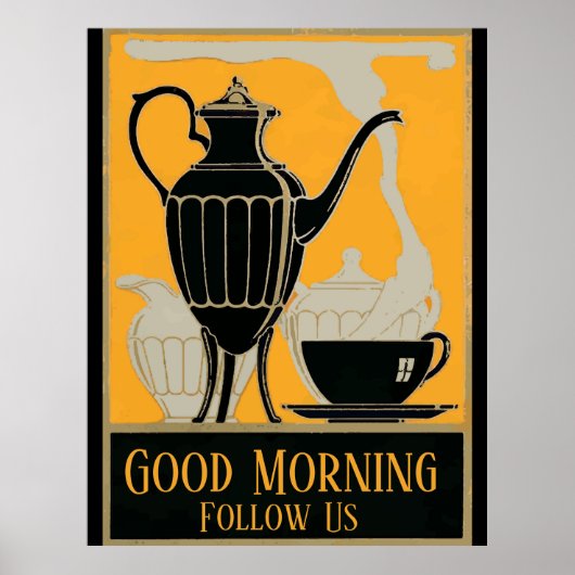 Morning Coffee Vintage Posters (Voorkant)