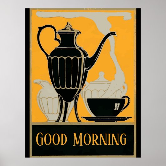 Morning Coffee Vintage Posters (Voorkant)