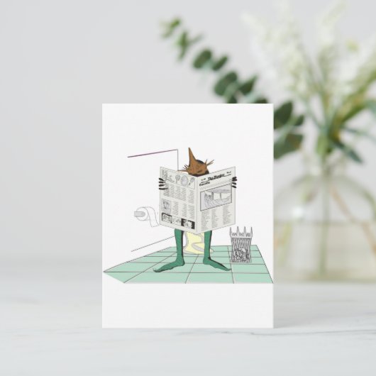 Morning Constitutionele Briefkaart (Staand voorkant)