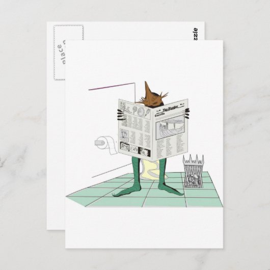 Morning Constitutionele Briefkaart (Voorkant / Achterkant)