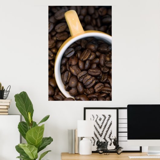 Morning Cup Poster (Thuiskantoor)