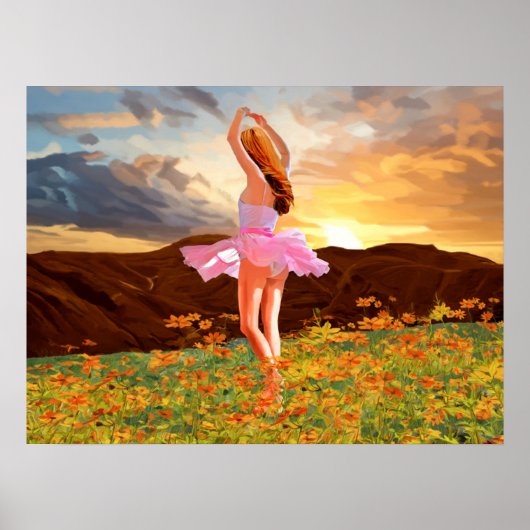 Morning Dancer Poster (Voorkant)