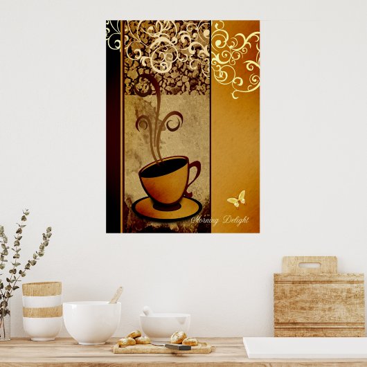 Morning Delight Poster (Keuken)