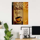 Morning Delight Poster (Thuiskantoor)
