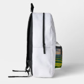 Morning Dew Bedrukte Rugzak (Links)