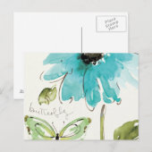 Morning Dew Briefkaart (Voorkant / Achterkant)