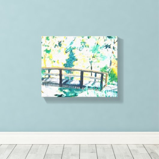 Morning Dew Canvas Wrap / Sarr (Insitu (Houten vloer))