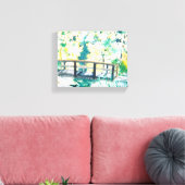 Morning Dew Canvas Wrap / Sarr Afdruk (Insitu (Woonkamer))