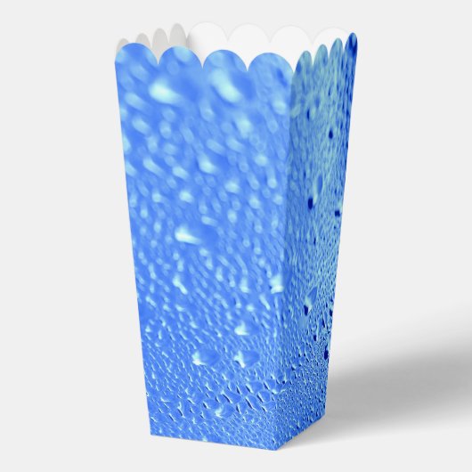 Morning Dew Favor Box – Een kristalblauwe oase Bedankdoosjes (Achterkant)